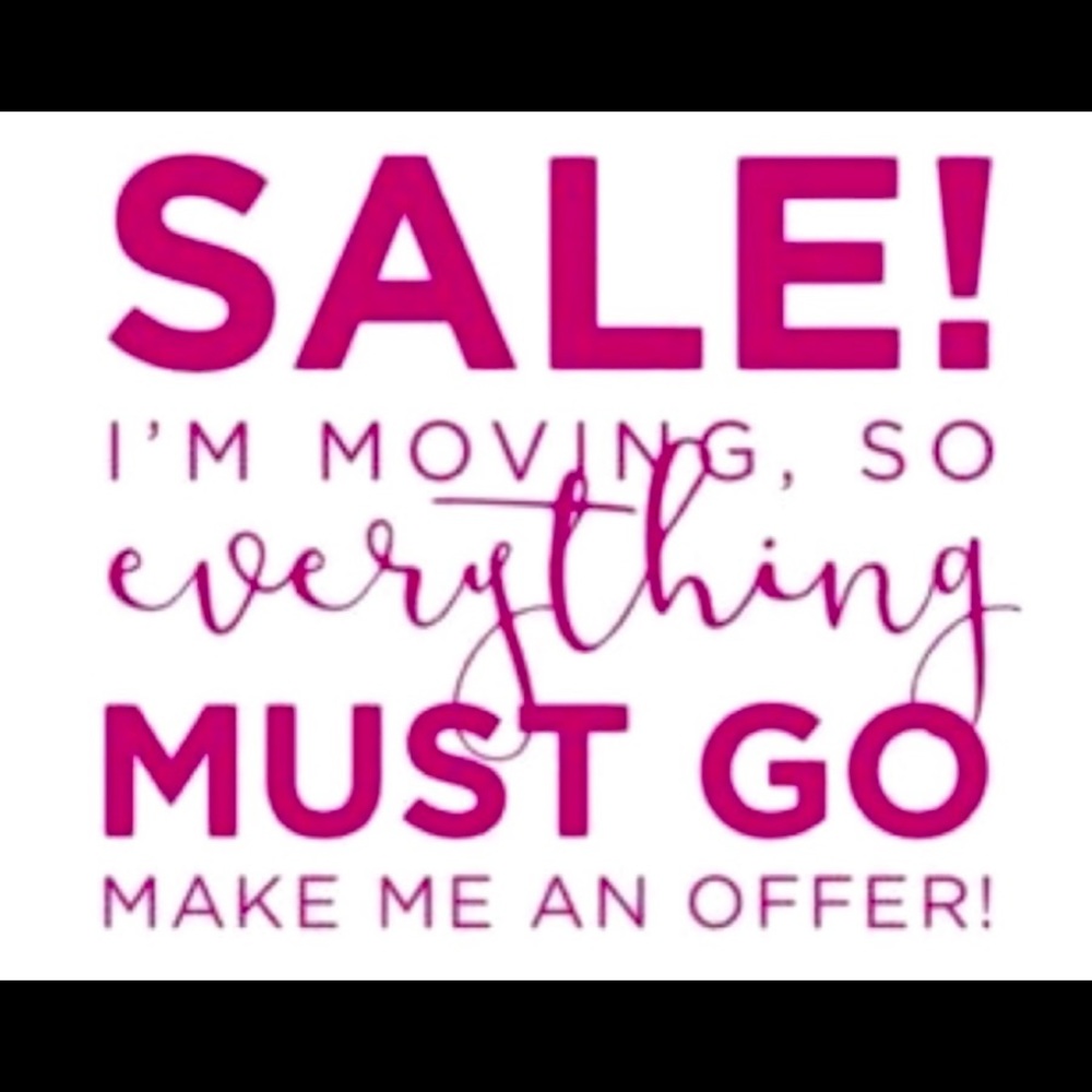 All reasonable offers accepted!